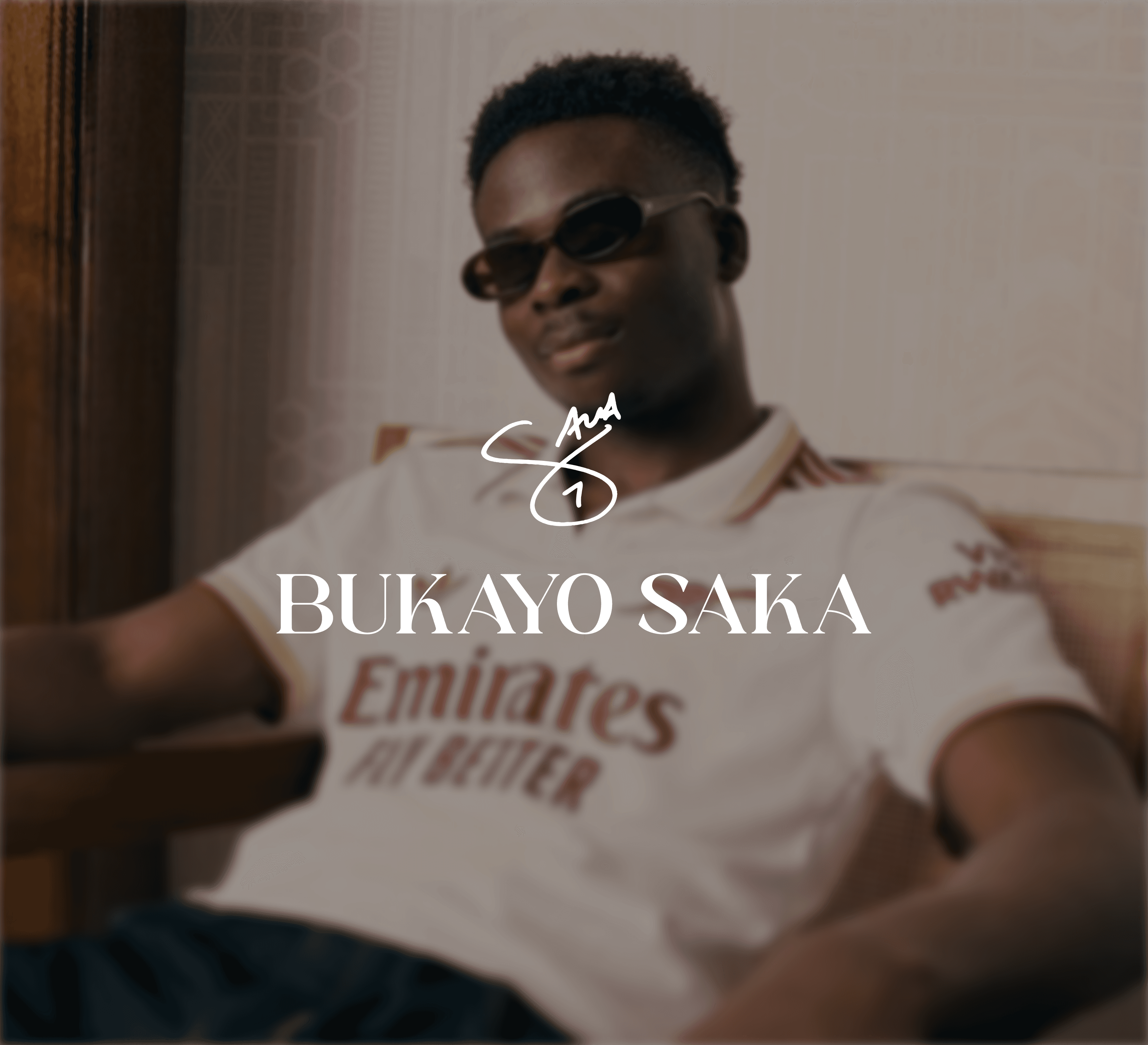Bukayo Saka project visual